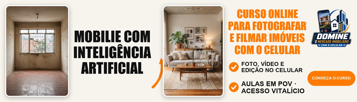 Anúncio do curso Domine o mercado imobiliário com o celular: Mobilie com inteligência artificial