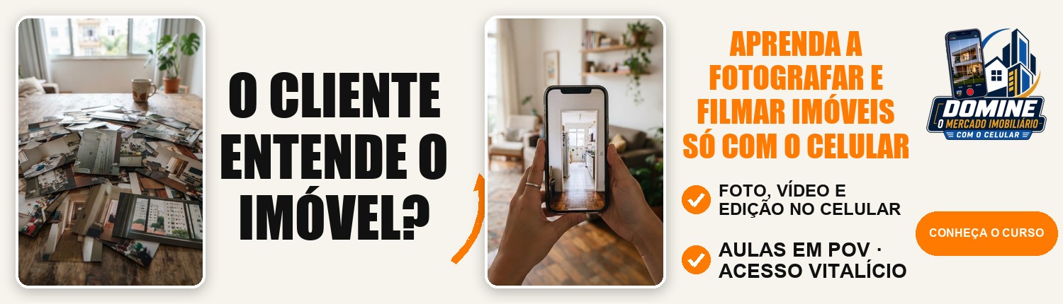 Anúncio do curso Domine o mercado imobiliário com o celular: O cliente entende o imóvel?