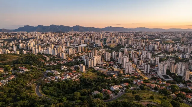Vista da cidade de Belo Horizonte