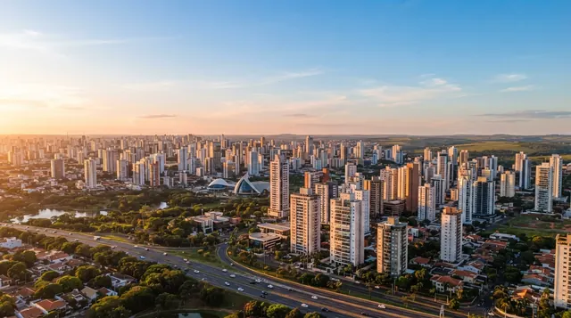 Vista da cidade de Goiânia