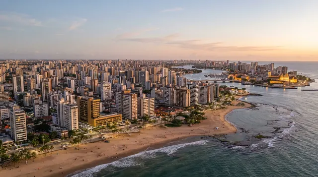 Vista da cidade de Recife