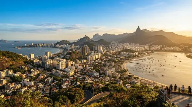 Vista da cidade de Rio de Janeiro