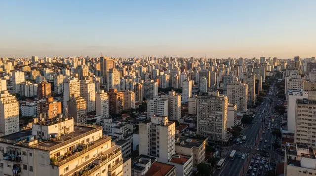 Vista da cidade de São Paulo