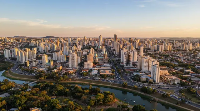 Vista da cidade de Sorocaba